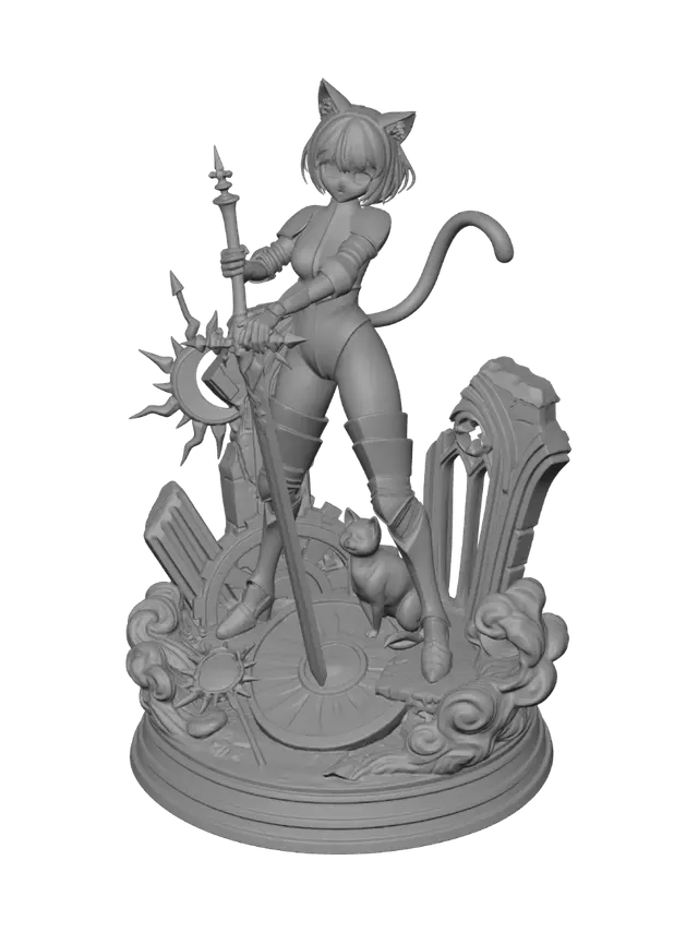 3D model for Lilium: Knight of the Clockwork Sun