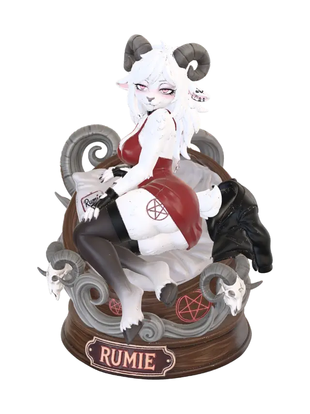 Rumie 3D model, vytvořený pomocí AI