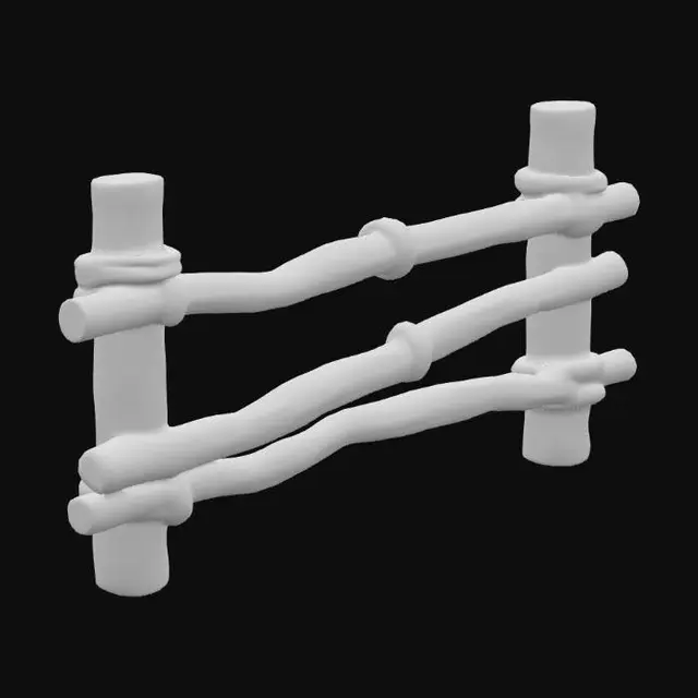 3D model for Rustic Boundary