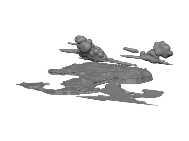 3D model for Emerald Archipelago