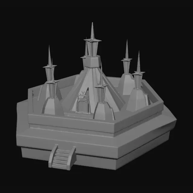 3D model for Crystal Cube in the Forest