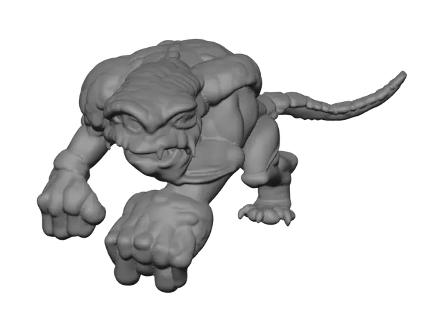 3D model for Gilded War Tiger