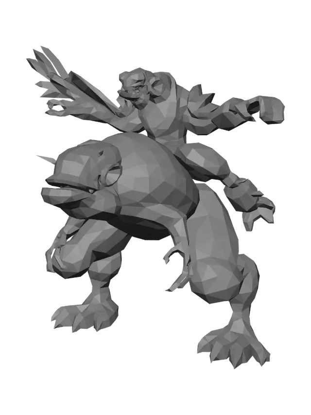 3D model for Ravager Brute