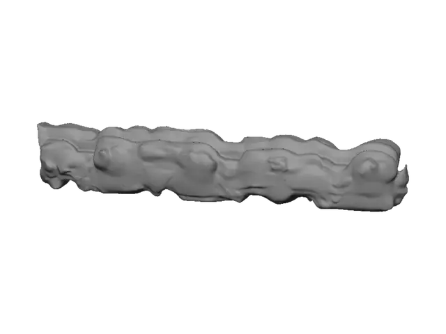 3D model for Wavy Graffiti Mural with People