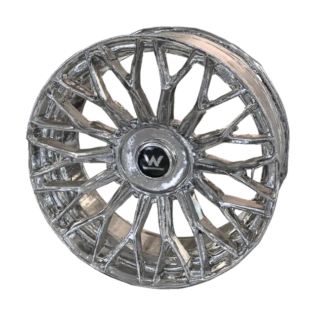 3D model for Interwoven Mesh Alloy Wheel