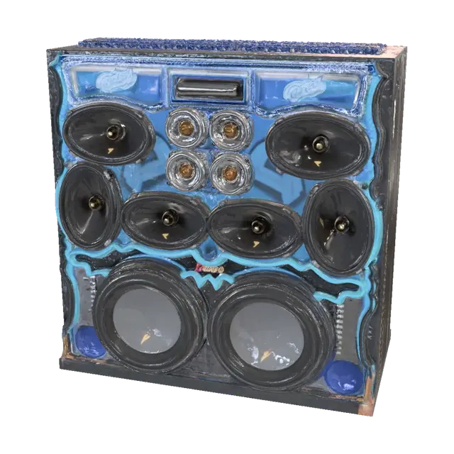 3D model for Deluxe Neon Speaker Rig