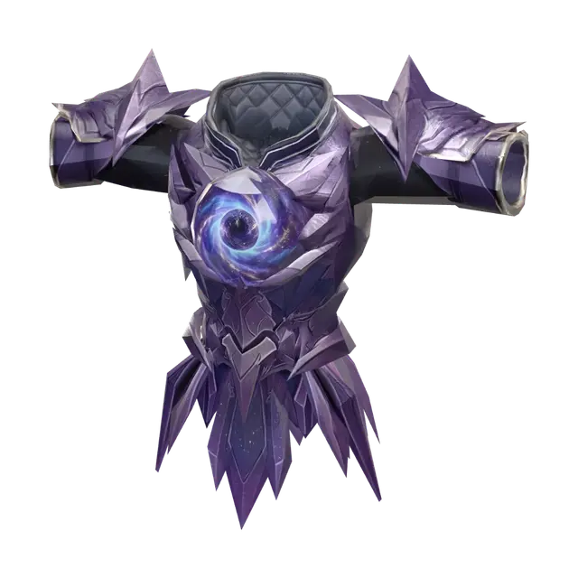 Astral Nexus Armor - Armorset 3D model, vytvořený pomocí AI