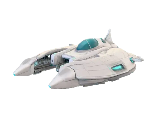 Atack Ship Maioshein - Aircraft 3D model, vytvořený pomocí AI