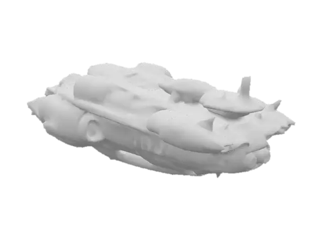 3D model for Huge StarShip Sentinela
