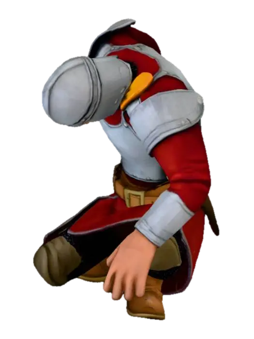Soldado Normando - Norman 3D model, vytvořený pomocí AI