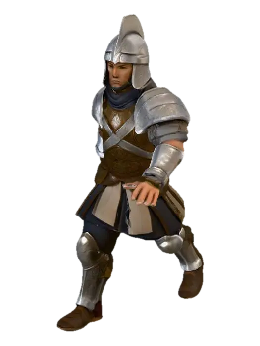 Soldado Normando - Norman 3D model, vytvořený pomocí AI