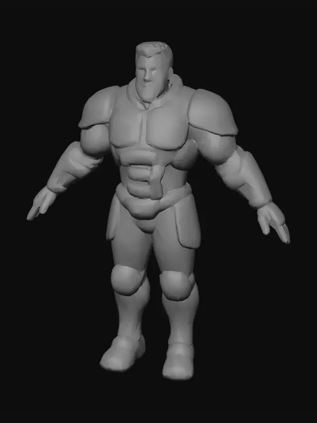 3D model for Gilded Sentinel