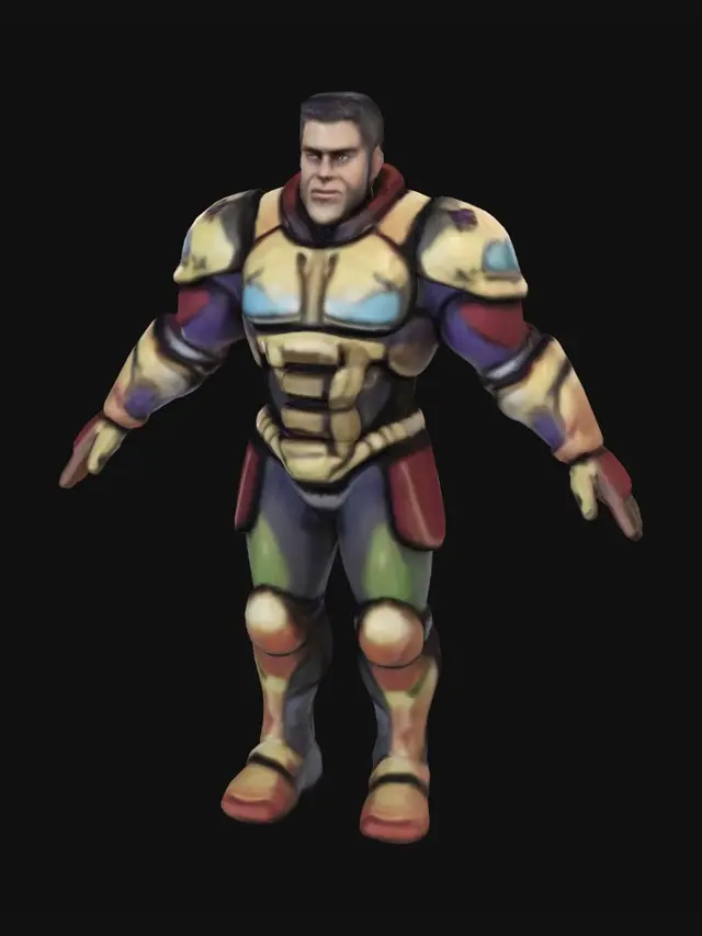 3D model for Gilded Sentinel