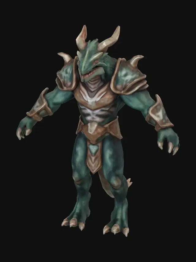 3D model for Azureclaw Warwyrm