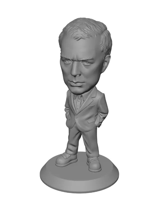 3D model for Mourinho Bobblehead