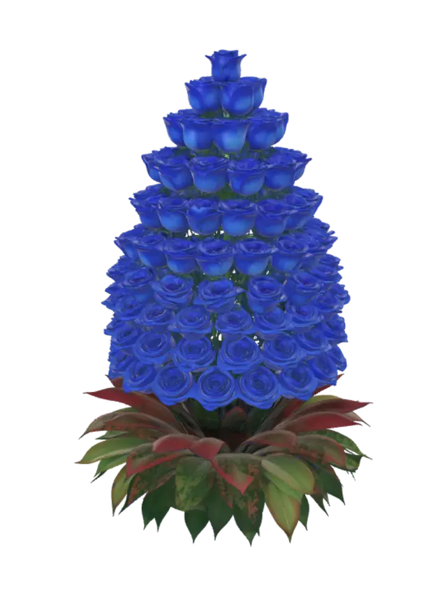 3D model for Blue Rose Pyramid