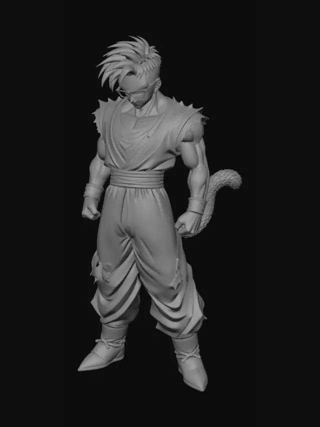 3D model for Tailbound Warrior