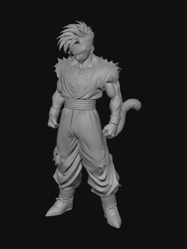 3D model for Tailbound Warrior