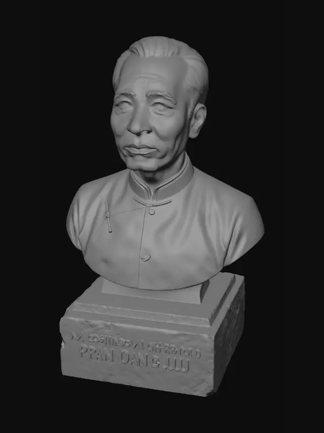 3D model for Phan Đăng Lưu