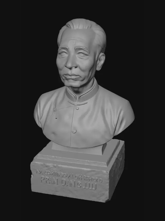 3D model for Phan Đăng Lưu