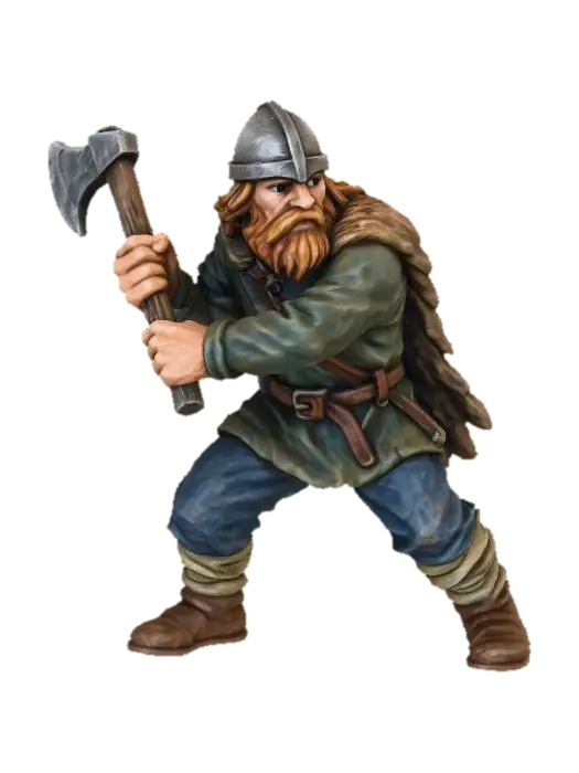 3D model for Axe-Wielding Dwarf