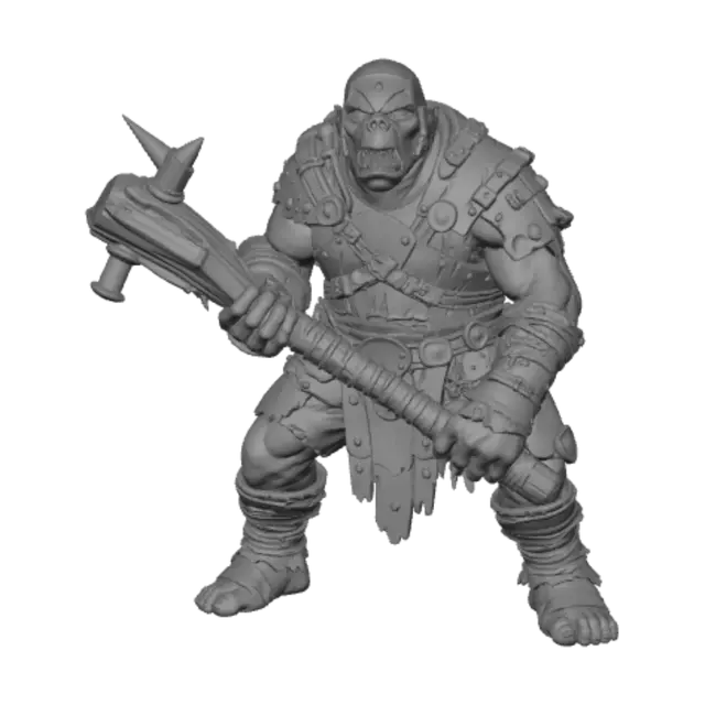 3D model for Spiked Mace Brute