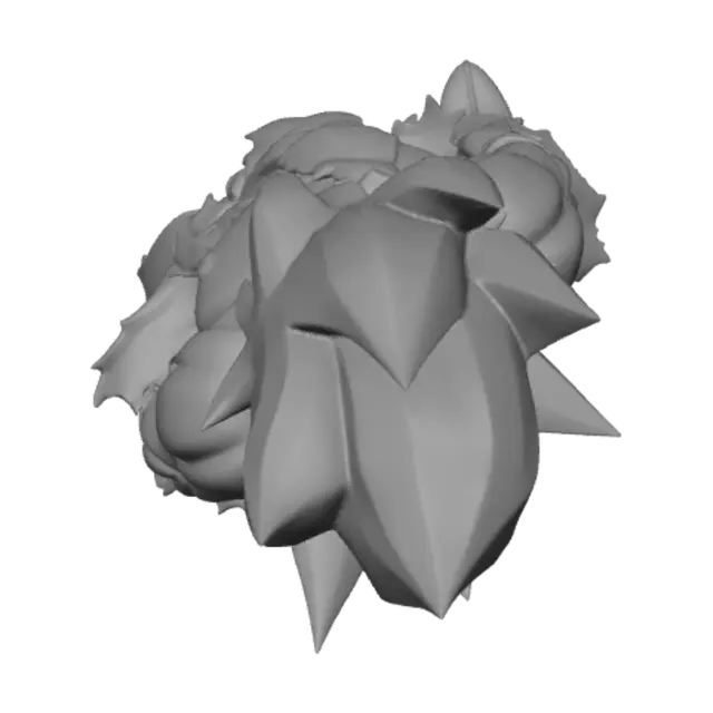3D model for Super Saiyan Goku