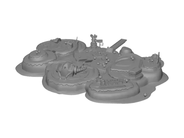 3D model for PKXD Island Adventure