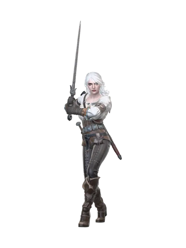 3D model for Ciri