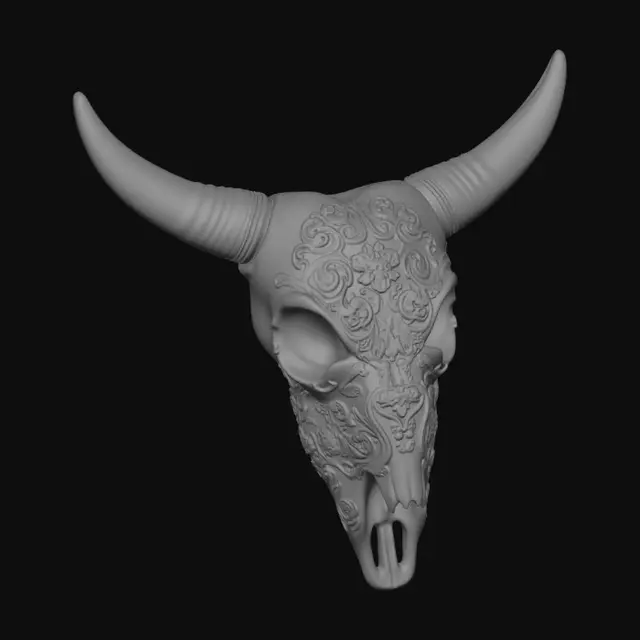 3D model for bull