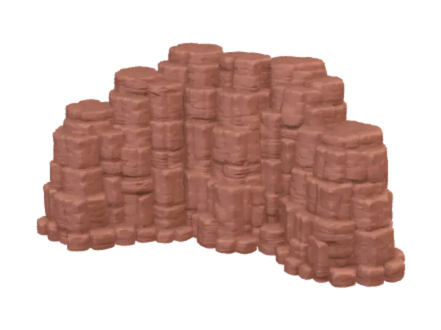 3D model for Mountain of Chips