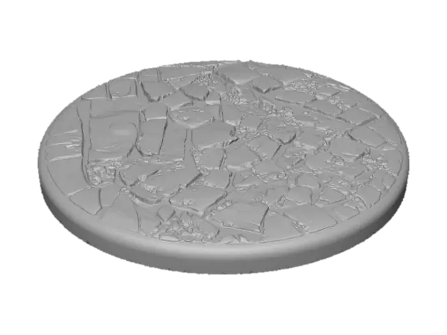 3D model for Stone Base Platform