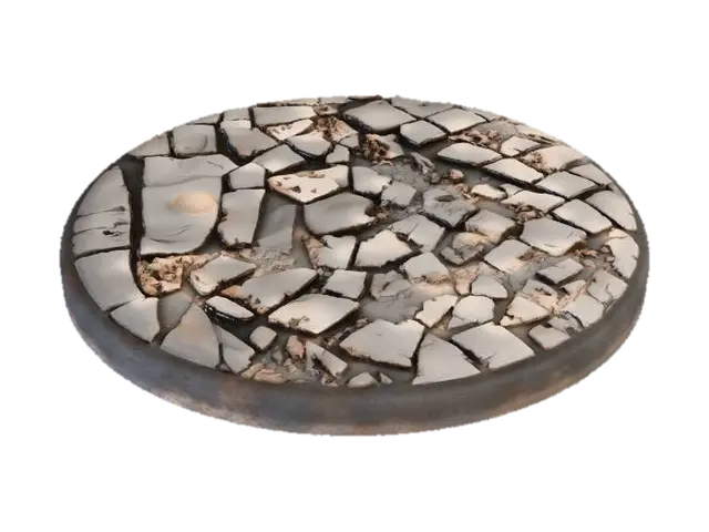 3D model for Stone Base Platform