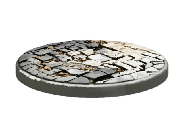 3D model for Stone Base Platform