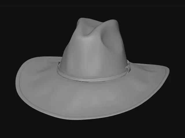 3D model for make a 3d printable cowboy hat