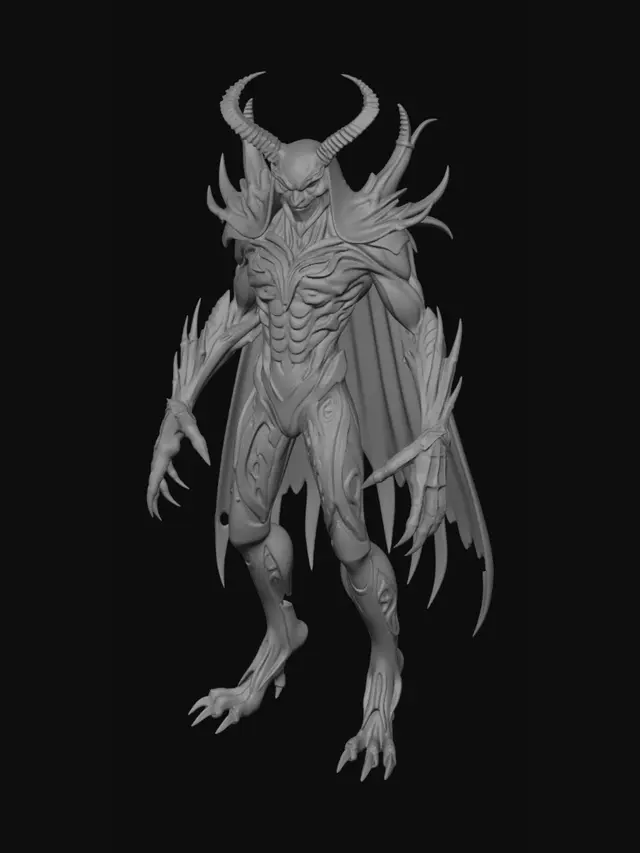 3D model for make me a 3d printable modal of movie Imagin spawn