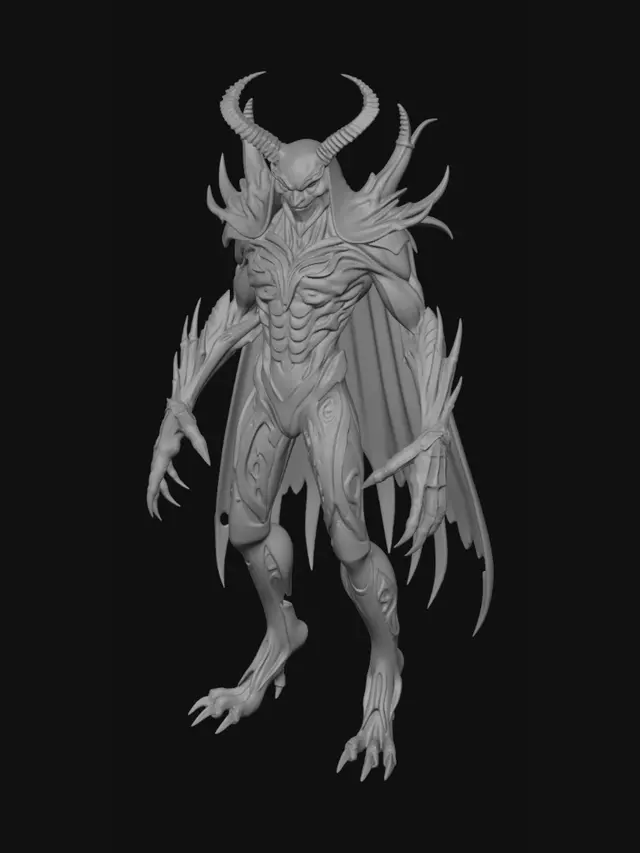 3D model for make me a 3d printable modal of movie Imagin spawn