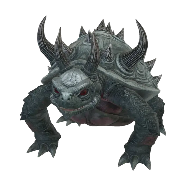 3D model for make a 3d printable model of a demon turtle