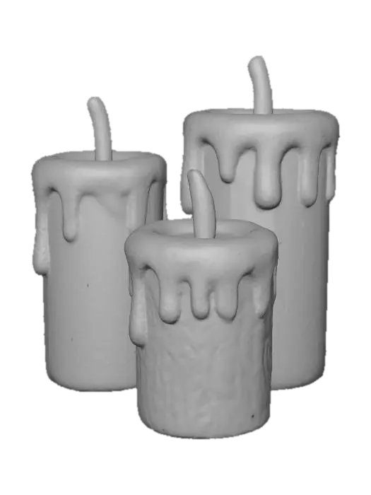 3D model for Glow Candles
