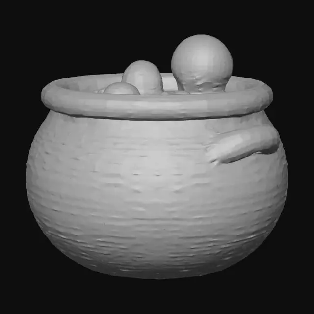 3D model for Witch's Brew Cauldron