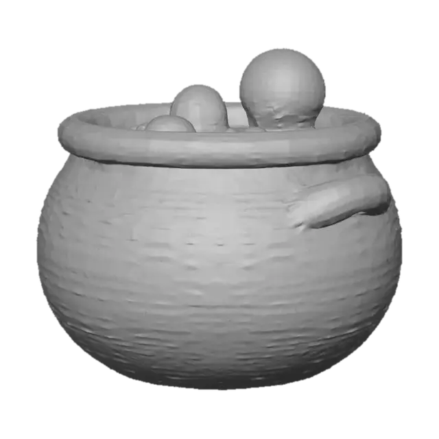 3D model for Witch's Brew Cauldron