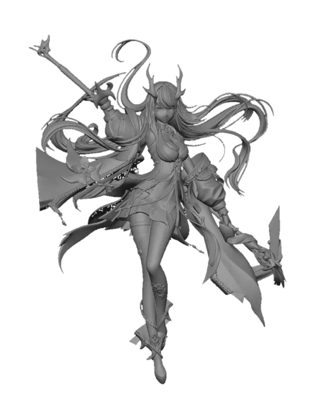3D model for Crimson Tempest