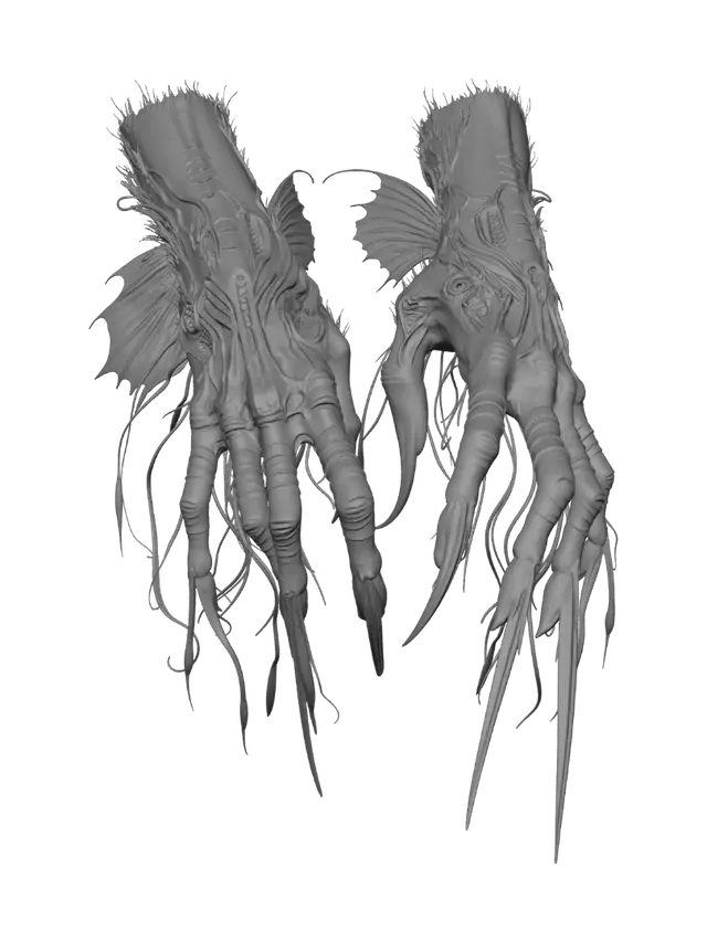 3D model for Twin Abyssal Sentinels