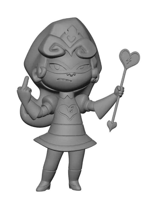 3D model for Heartbreaker Queen