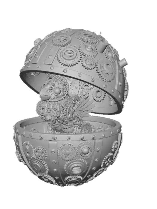 3D model for Cogwheel Egg, #EasterEgg2026#
