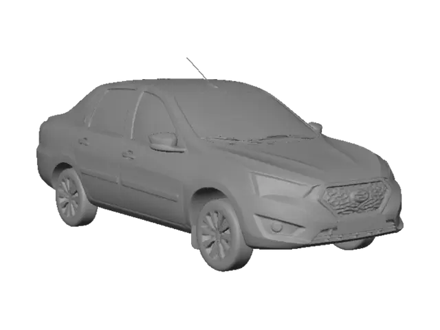 3D model for Datsun on-DO sedan