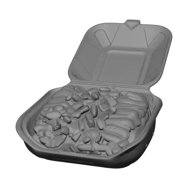 3D model for Bacon Cheddar Swirl Bake