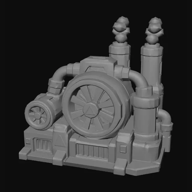 3D model for Industrial Reactor Core
