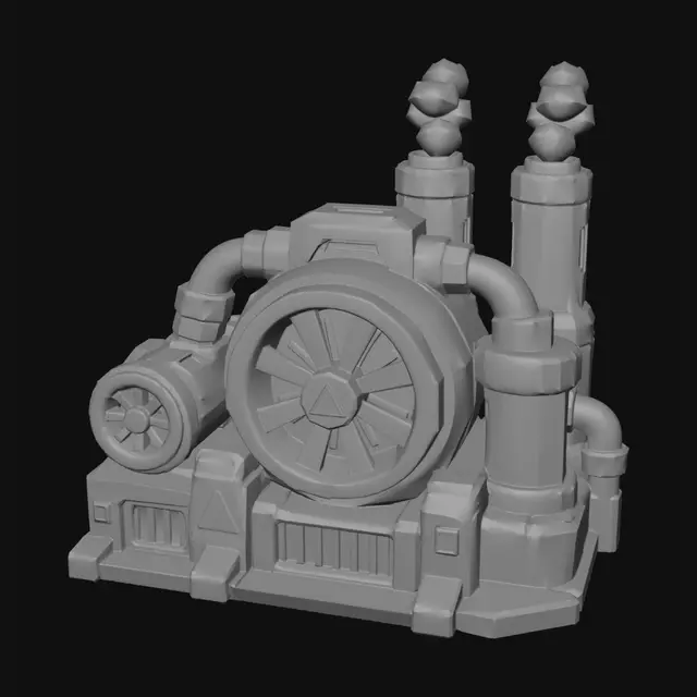 3D model for Industrial Reactor Core