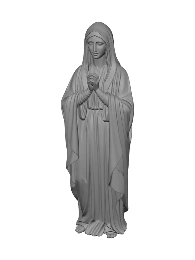 3D model for Virgin Mary in Prayer